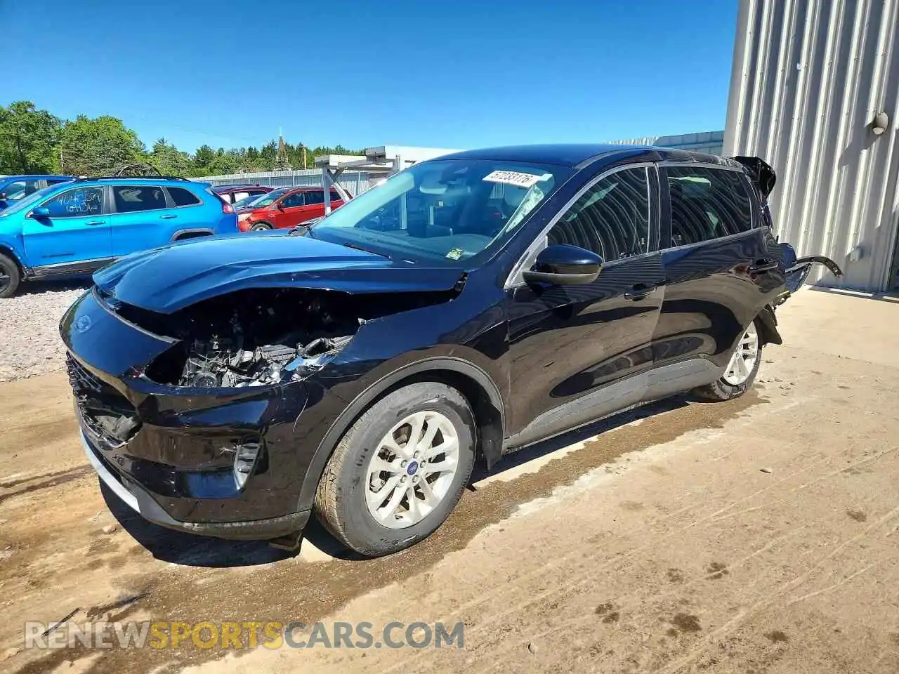 1 Photograph of a damaged car 1FMCU9G63MUA22827 FORD ESCAPE 2021