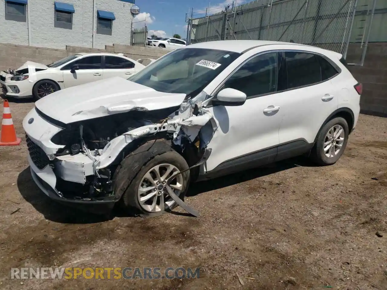 1 Photograph of a damaged car 1FMCU9G63MUA43029 FORD ESCAPE 2021
