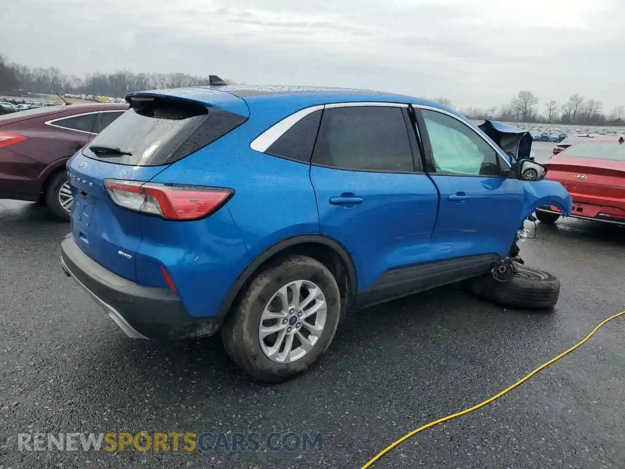 3 Photograph of a damaged car 1FMCU9G63MUA46478 FORD ESCAPE 2021