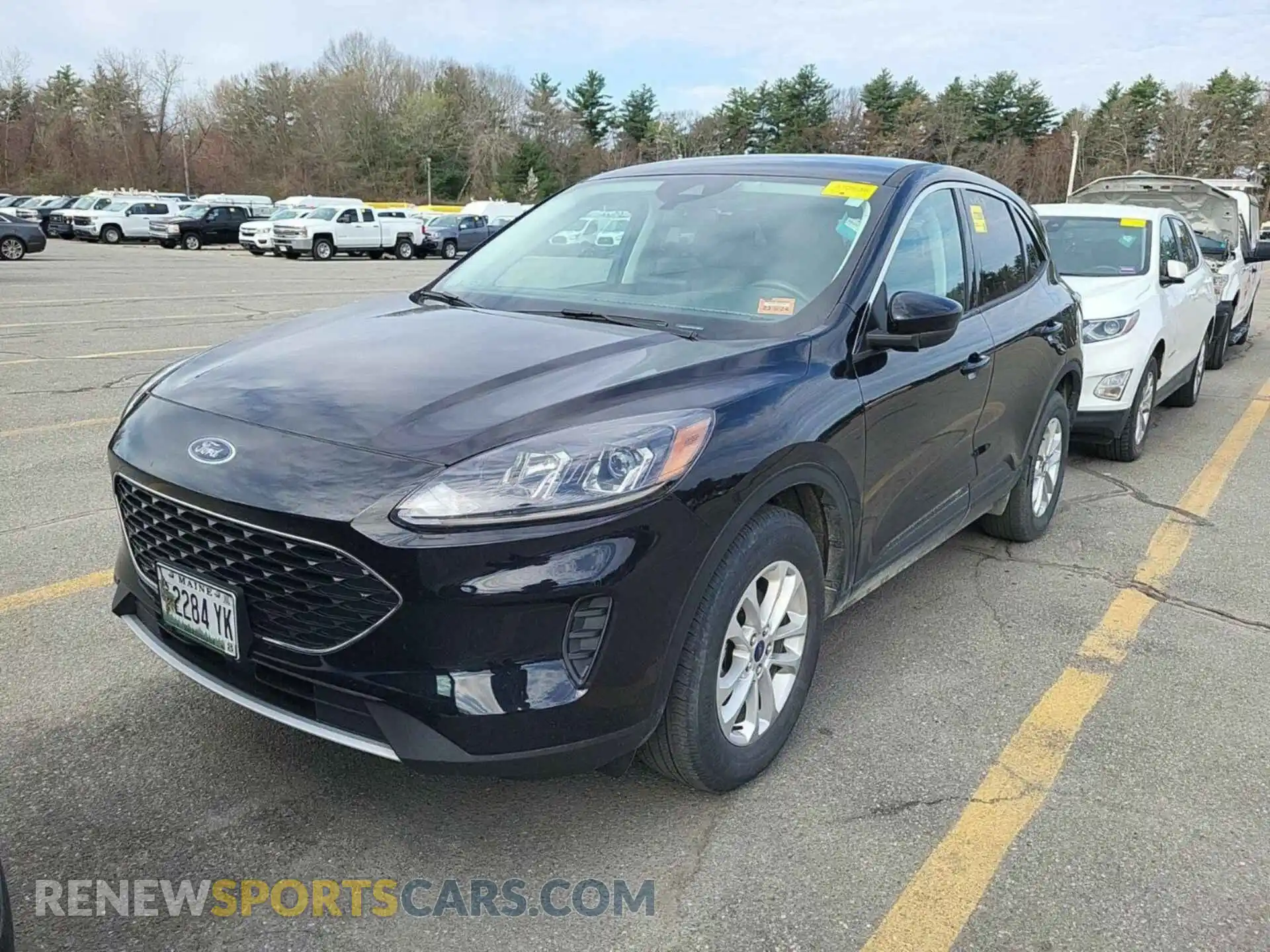 2 fotografías del automóvil dañado 1FMCU9G63MUA74393 FORD ESCAPE 2021