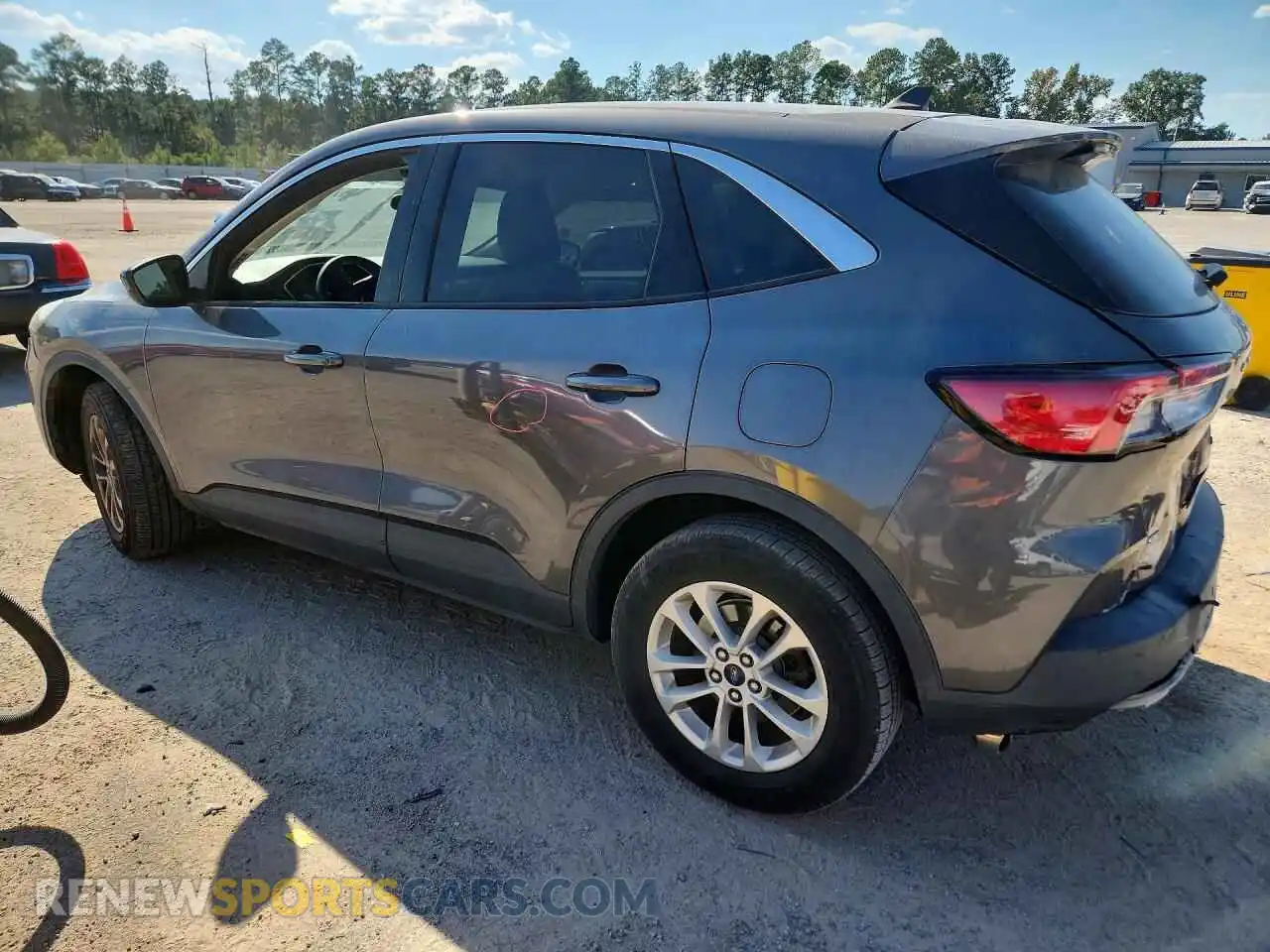 2 Photograph of a damaged car 1FMCU9G63MUA83644 FORD ESCAPE 2021