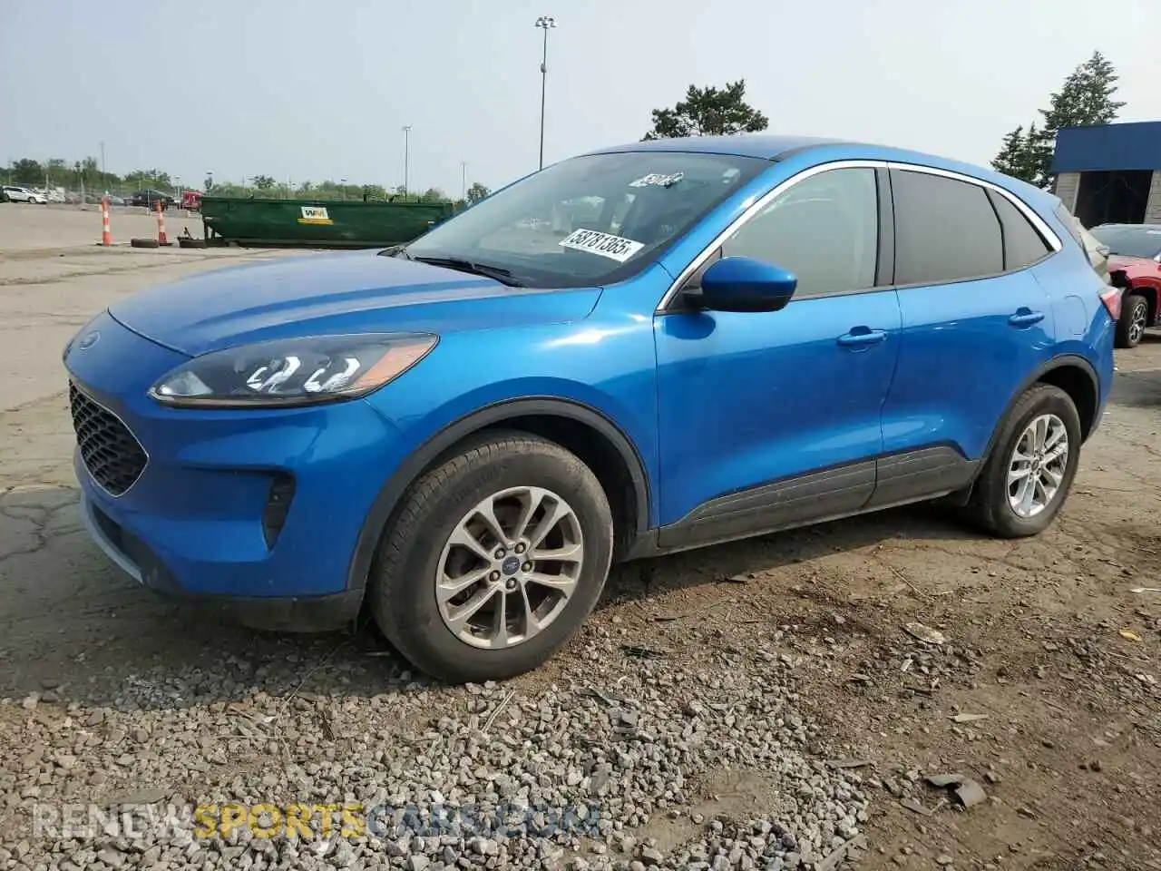 1 Photograph of a damaged car 1FMCU9G63MUB12317 FORD ESCAPE 2021