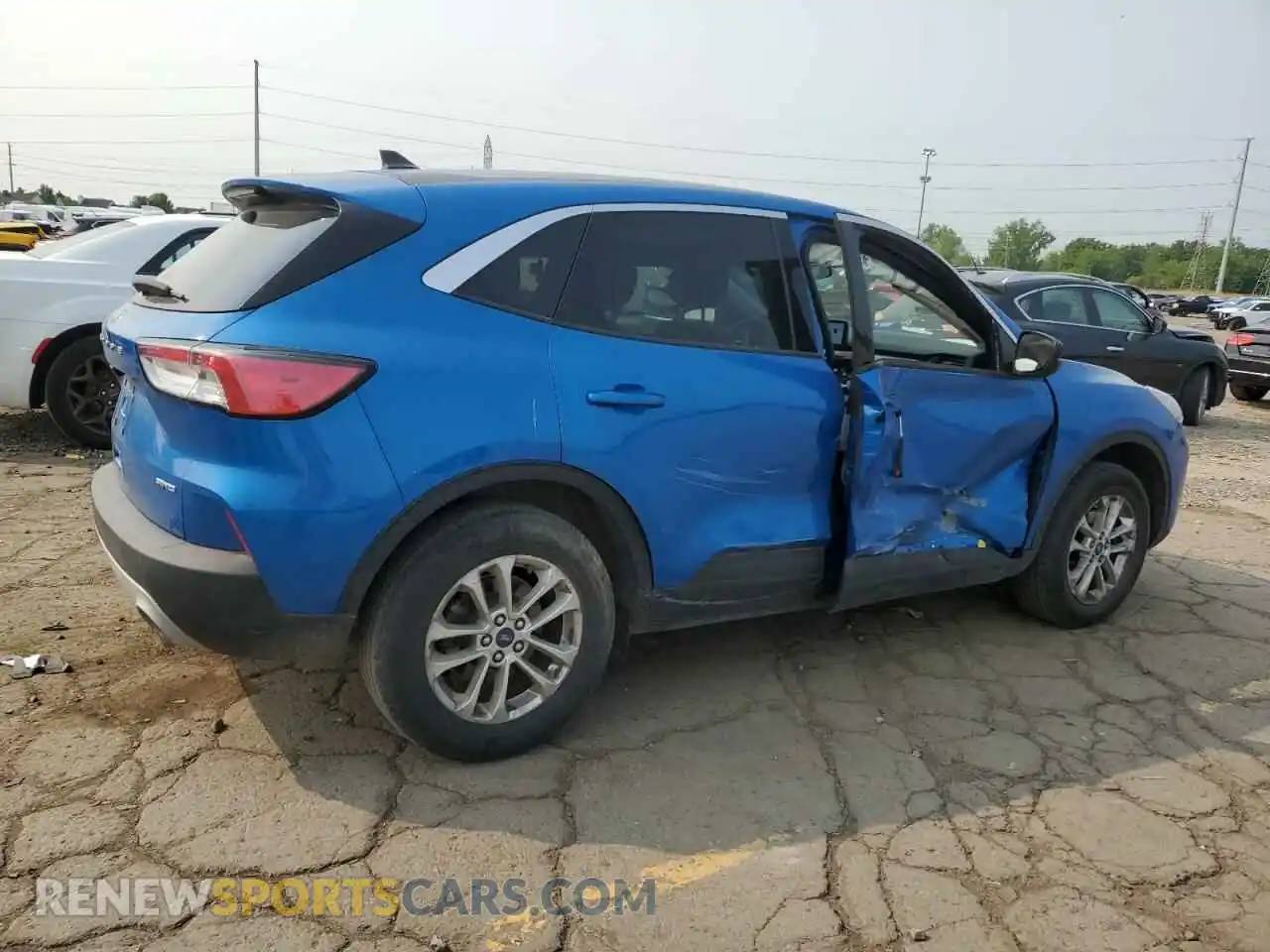 3 Photograph of a damaged car 1FMCU9G63MUB12317 FORD ESCAPE 2021