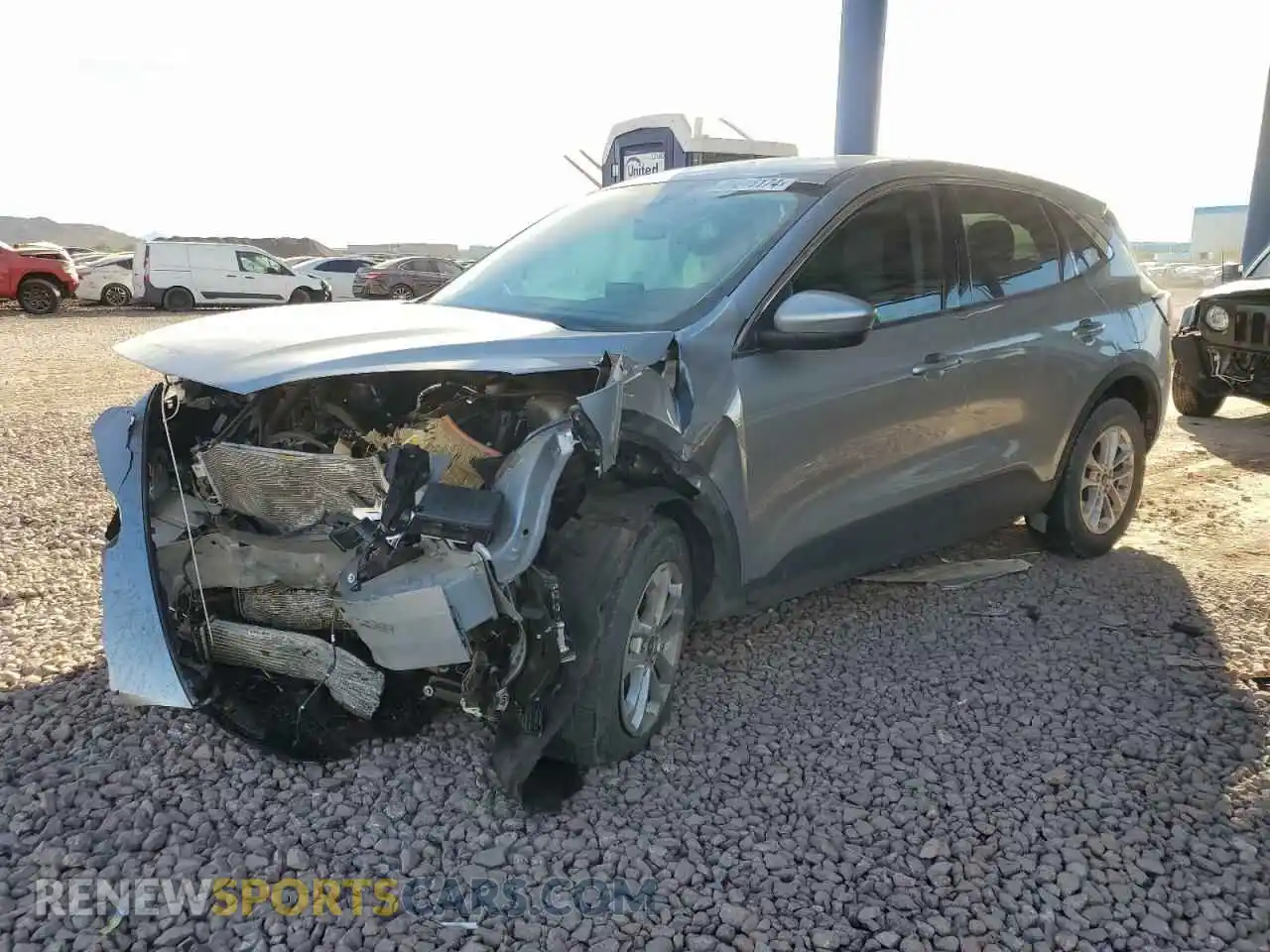 1 Photograph of a damaged car 1FMCU9G64MUA16969 FORD ESCAPE 2021