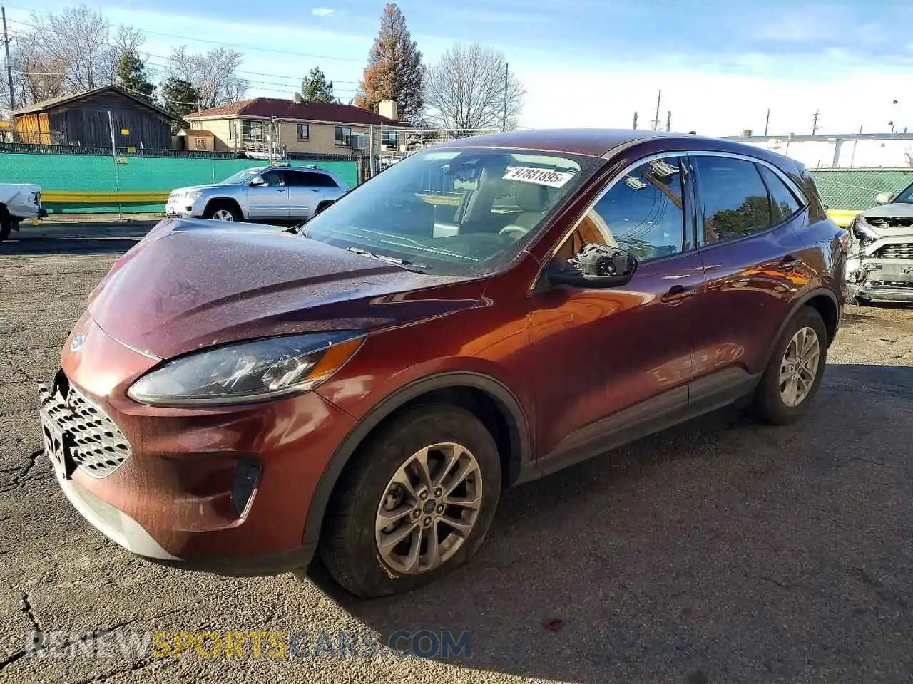 1 Photograph of a damaged car 1FMCU9G64MUA38132 FORD ESCAPE 2021