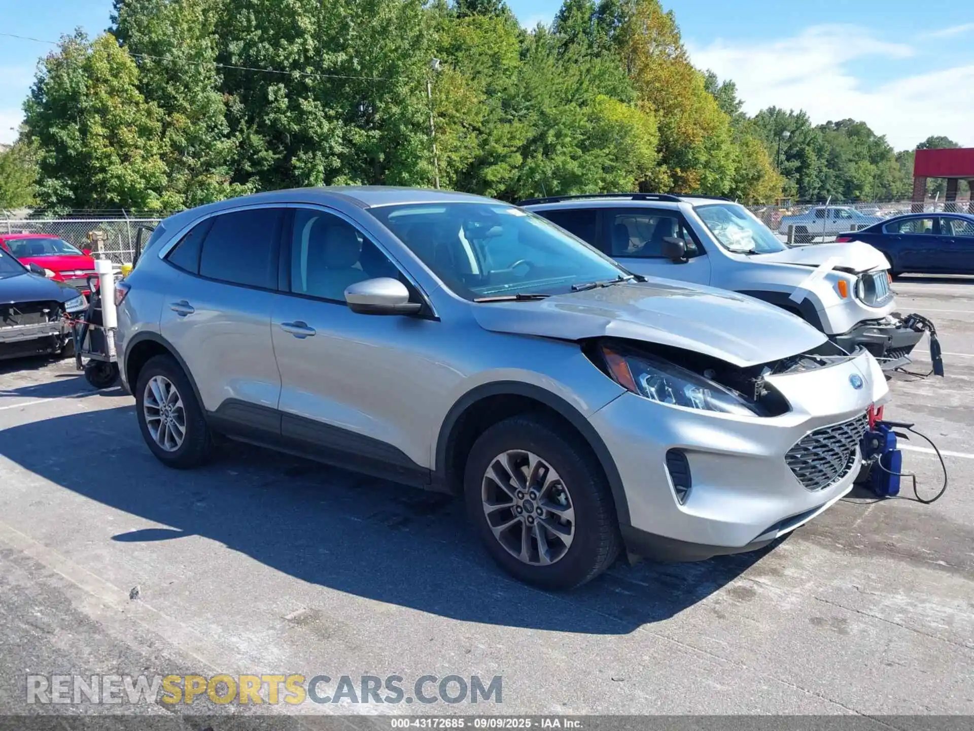 1 Photograph of a damaged car 1FMCU9G64MUA48658 FORD ESCAPE 2021