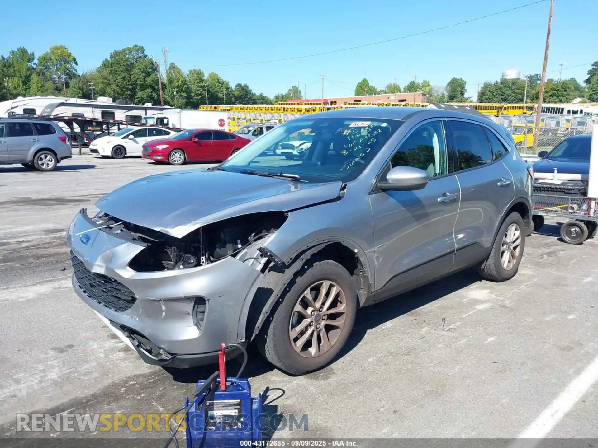 2 Photograph of a damaged car 1FMCU9G64MUA48658 FORD ESCAPE 2021
