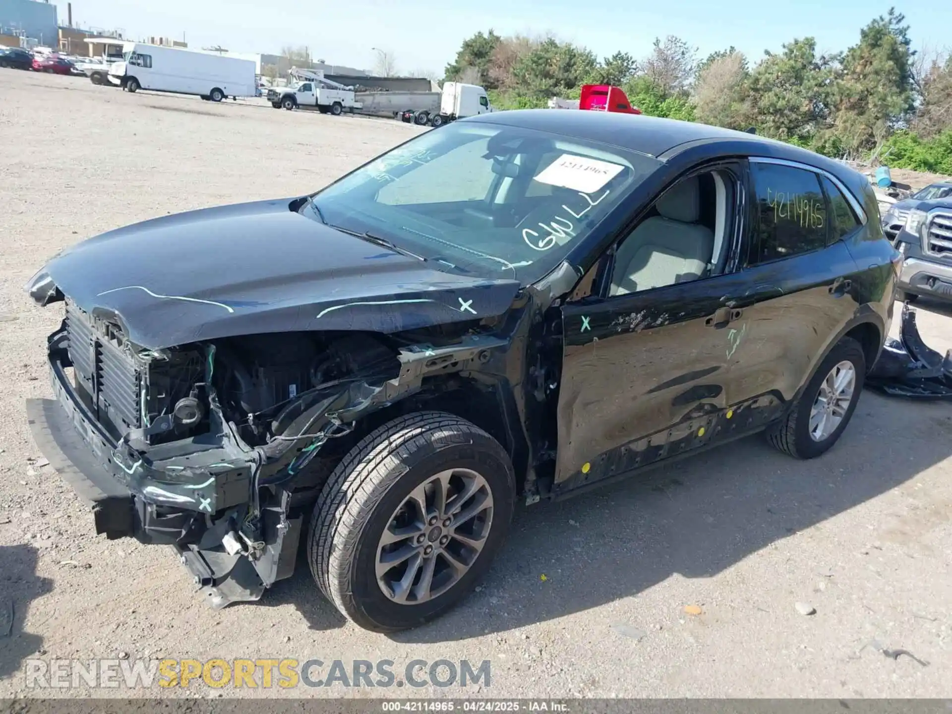 2 Photograph of a damaged car 1FMCU9G64MUA90702 FORD ESCAPE 2021