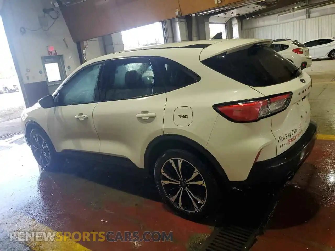 2 Photograph of a damaged car 1FMCU9G65MUA33473 FORD ESCAPE 2021