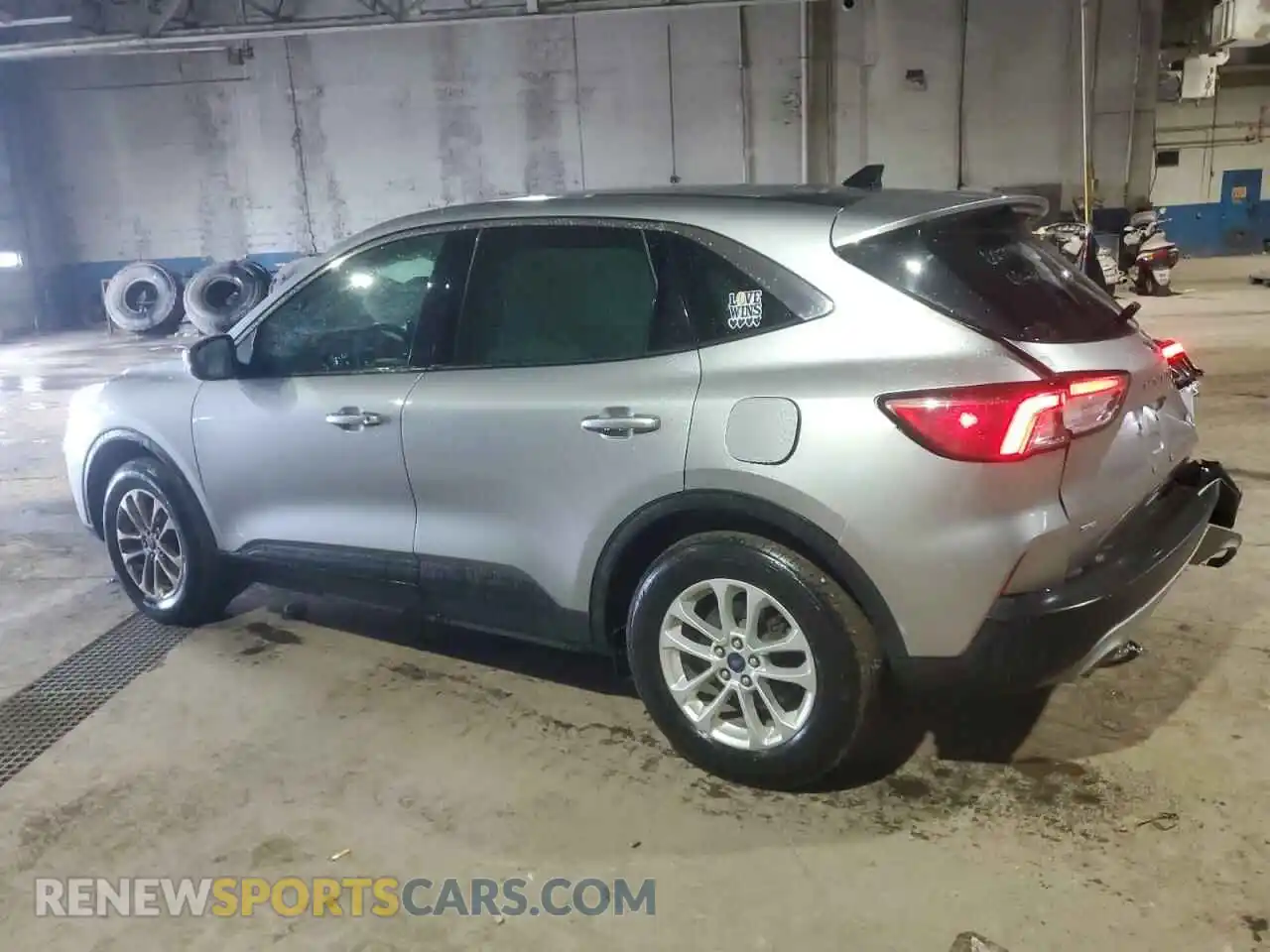 2 Photograph of a damaged car 1FMCU9G65MUA36275 FORD ESCAPE 2021
