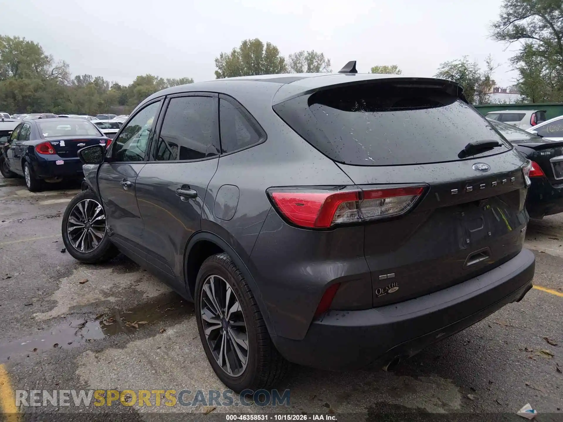 3 fotografías del automóvil dañado 1FMCU9G65MUA48314 FORD ESCAPE 2021