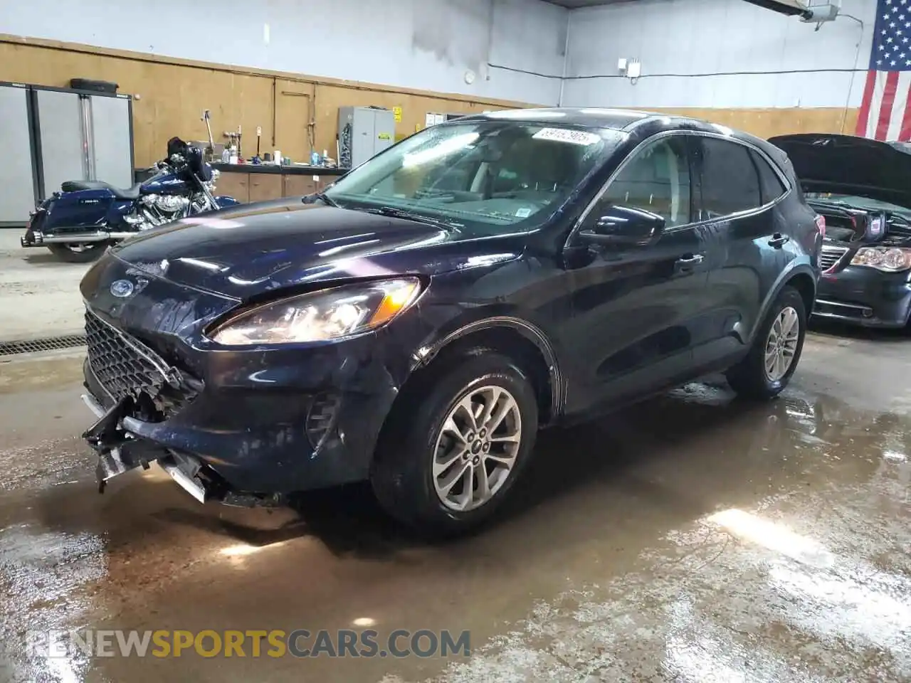 1 Photograph of a damaged car 1FMCU9G66MUA18951 FORD ESCAPE 2021