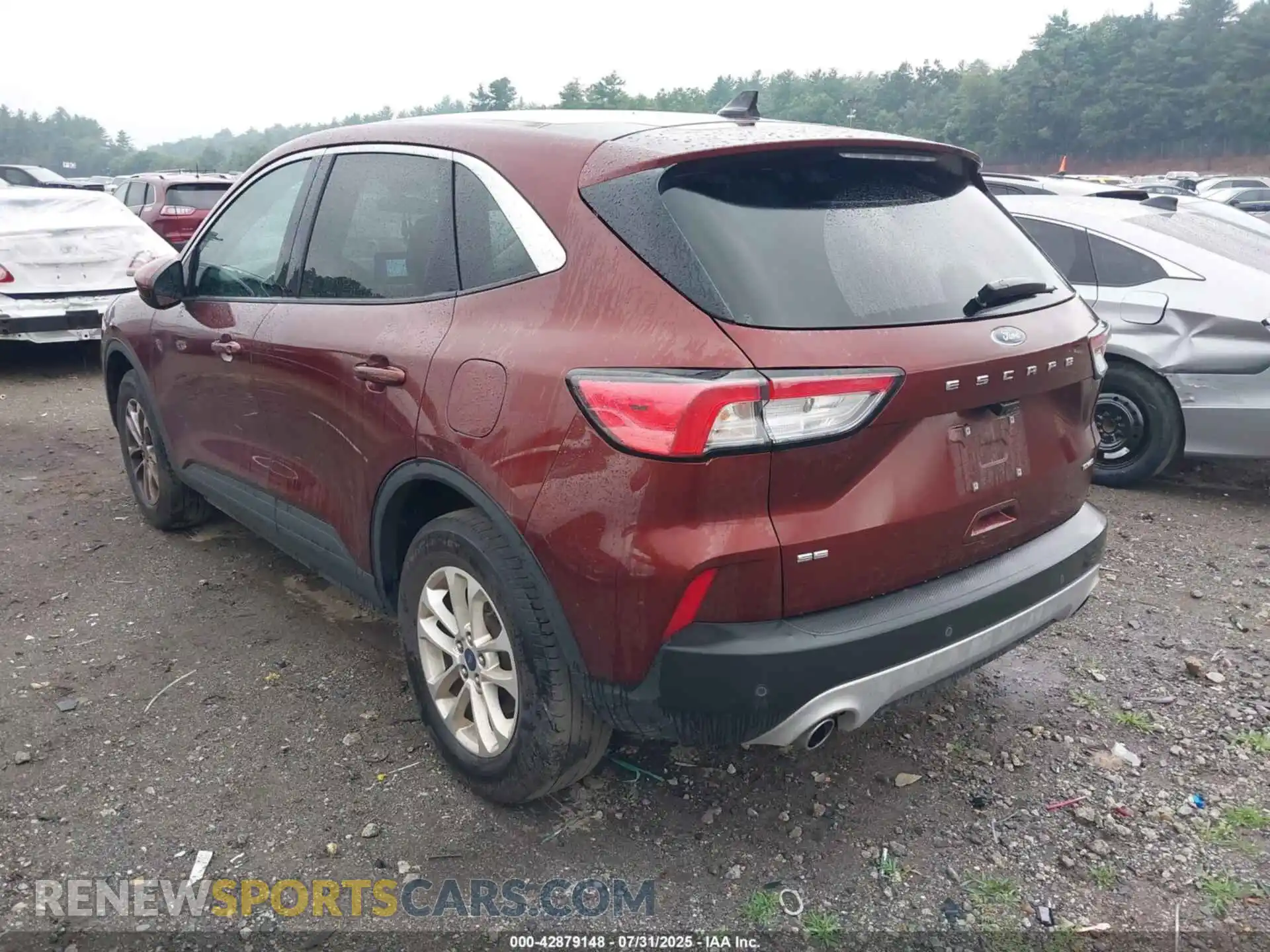 3 Photograph of a damaged car 1FMCU9G66MUA38925 FORD ESCAPE 2021