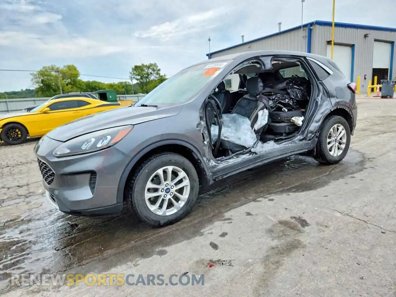 1 fotografías del automóvil dañado 1FMCU9G66MUA84819 FORD ESCAPE 2021