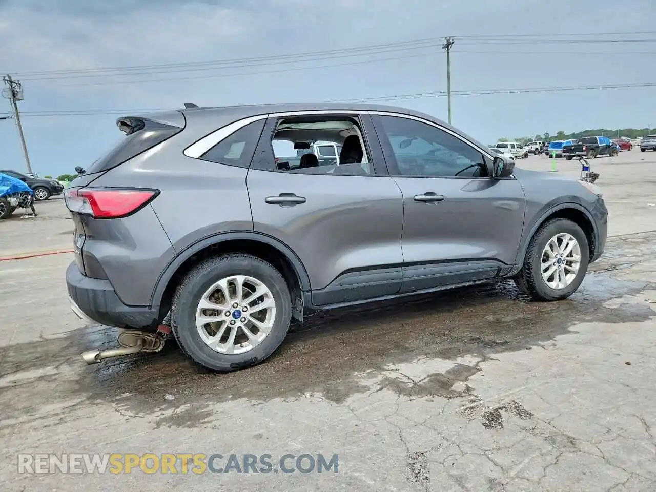3 fotografías del automóvil dañado 1FMCU9G66MUA84819 FORD ESCAPE 2021