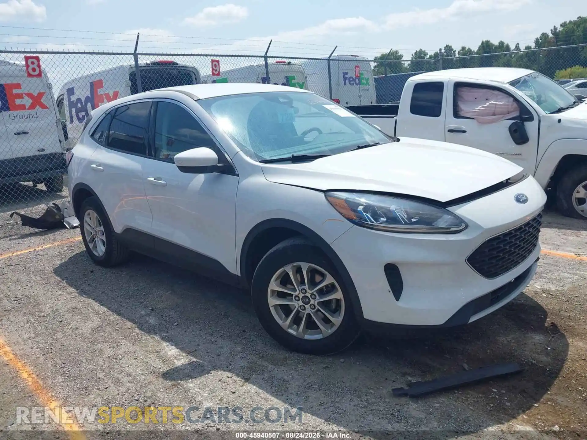 1 Photograph of a damaged car 1FMCU9G67MUA64272 FORD ESCAPE 2021