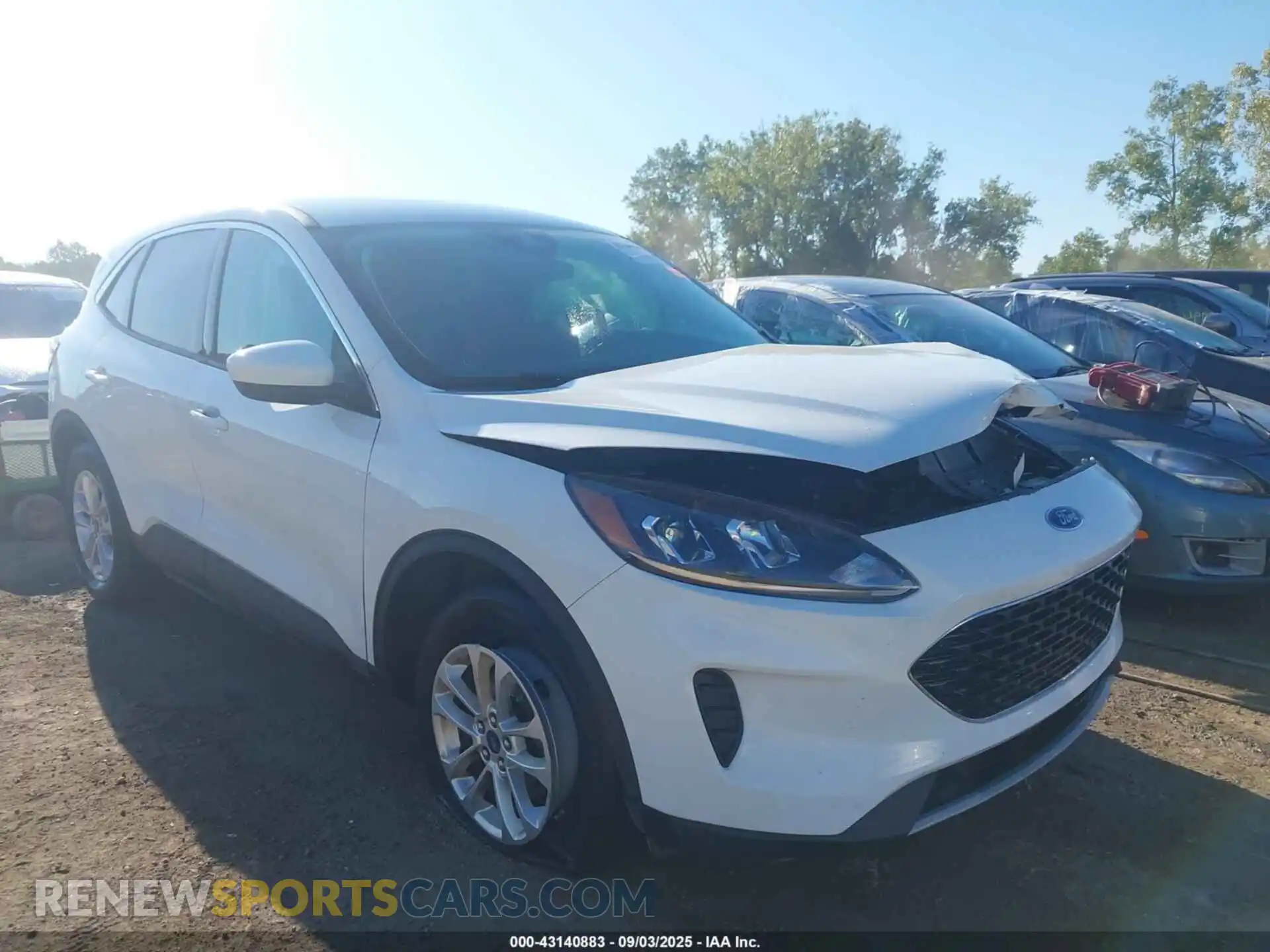 1 Photograph of a damaged car 1FMCU9G67MUA75191 FORD ESCAPE 2021