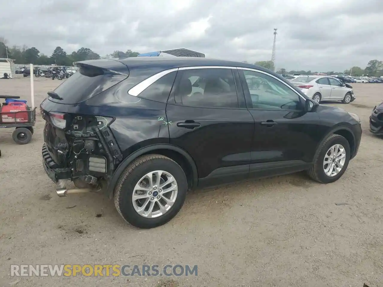 3 Photograph of a damaged car 1FMCU9G68MUA12424 FORD ESCAPE 2021