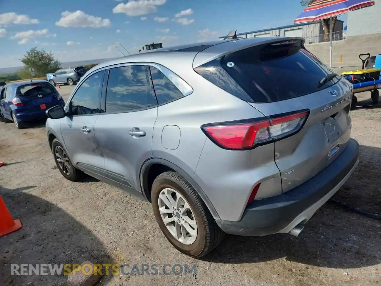 2 Photograph of a damaged car 1FMCU9G68MUA97054 FORD ESCAPE 2021