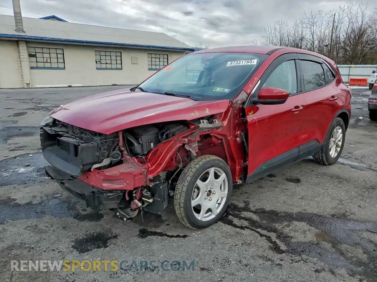 1 Photograph of a damaged car 1FMCU9G68MUB27346 FORD ESCAPE 2021