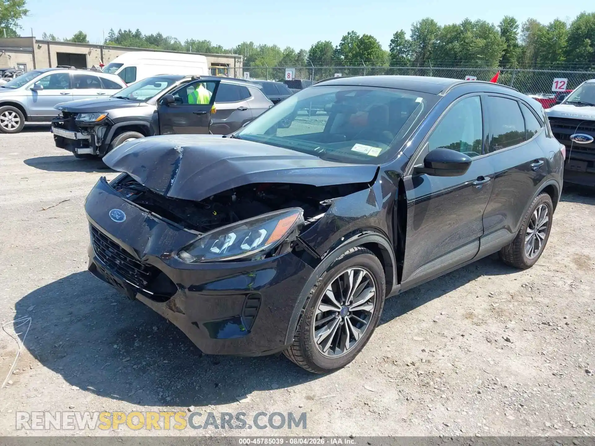 2 Photograph of a damaged car 1FMCU9G69MUB15075 FORD ESCAPE 2021