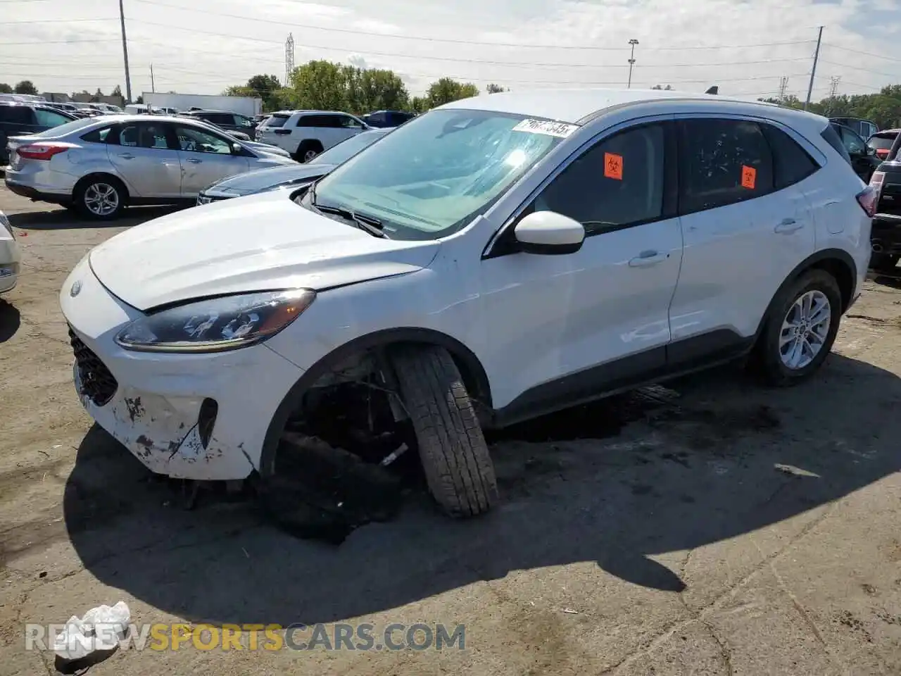 1 Photograph of a damaged car 1FMCU9G6XMUA45537 FORD ESCAPE 2021