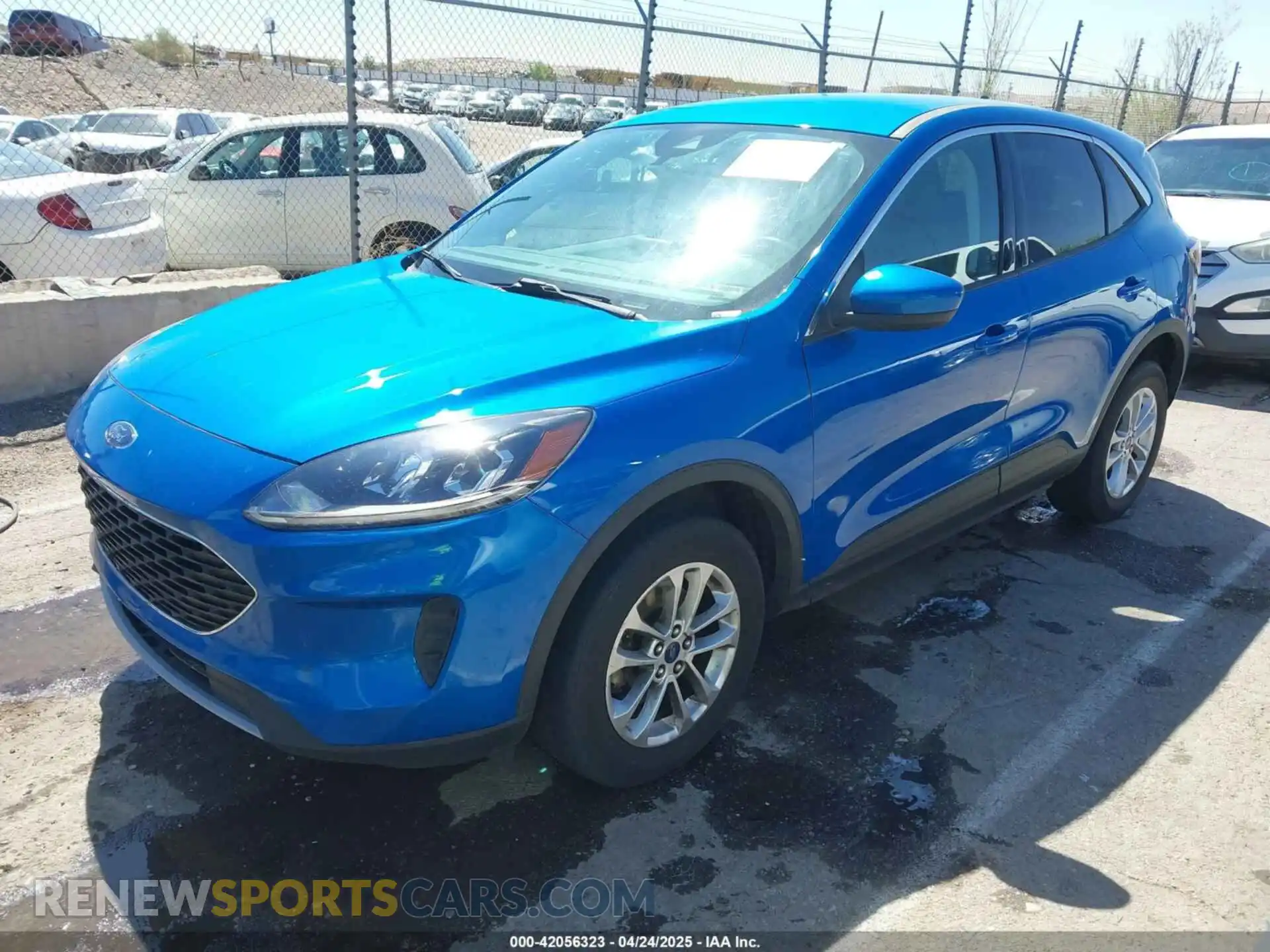 2 Photograph of a damaged car 1FMCU9G6XMUA81082 FORD ESCAPE 2021
