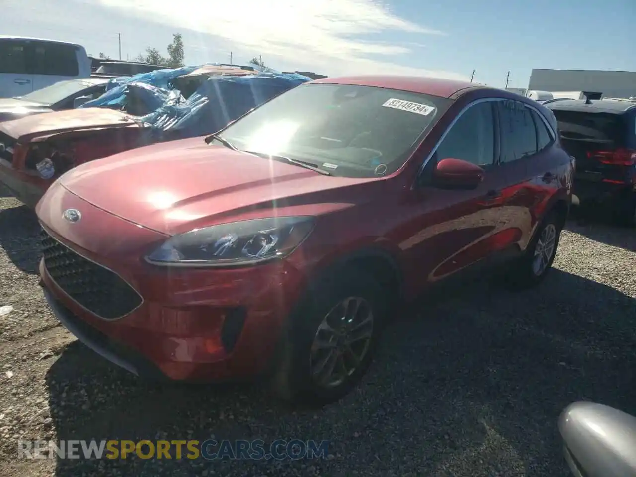 1 Photograph of a damaged car 1FMCU9G6XMUA97542 FORD ESCAPE 2021