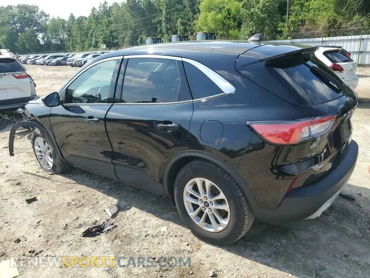 2 Photograph of a damaged car 1FMCU9G6XMUB27543 FORD ESCAPE 2021