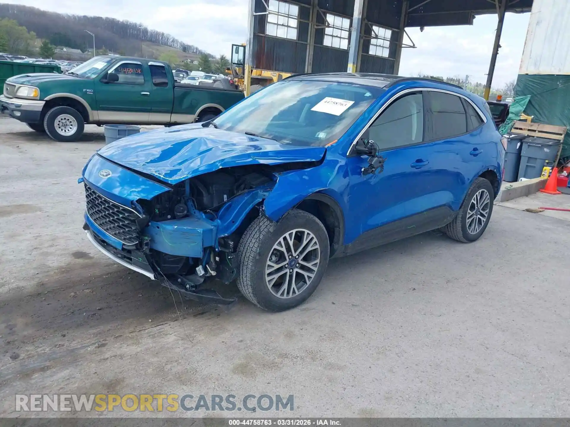 2 Фотография поврежденного автомобиля 1FMCU9H60MUA10388 FORD ESCAPE 2021