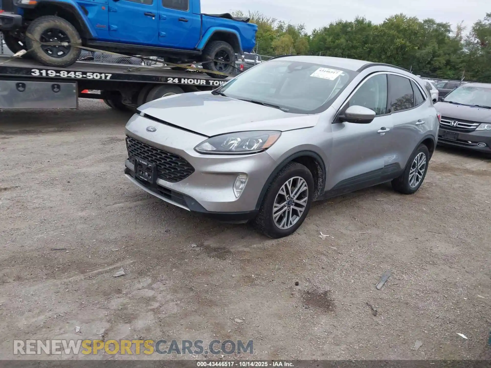 2 Photograph of a damaged car 1FMCU9H60MUA64967 FORD ESCAPE 2021