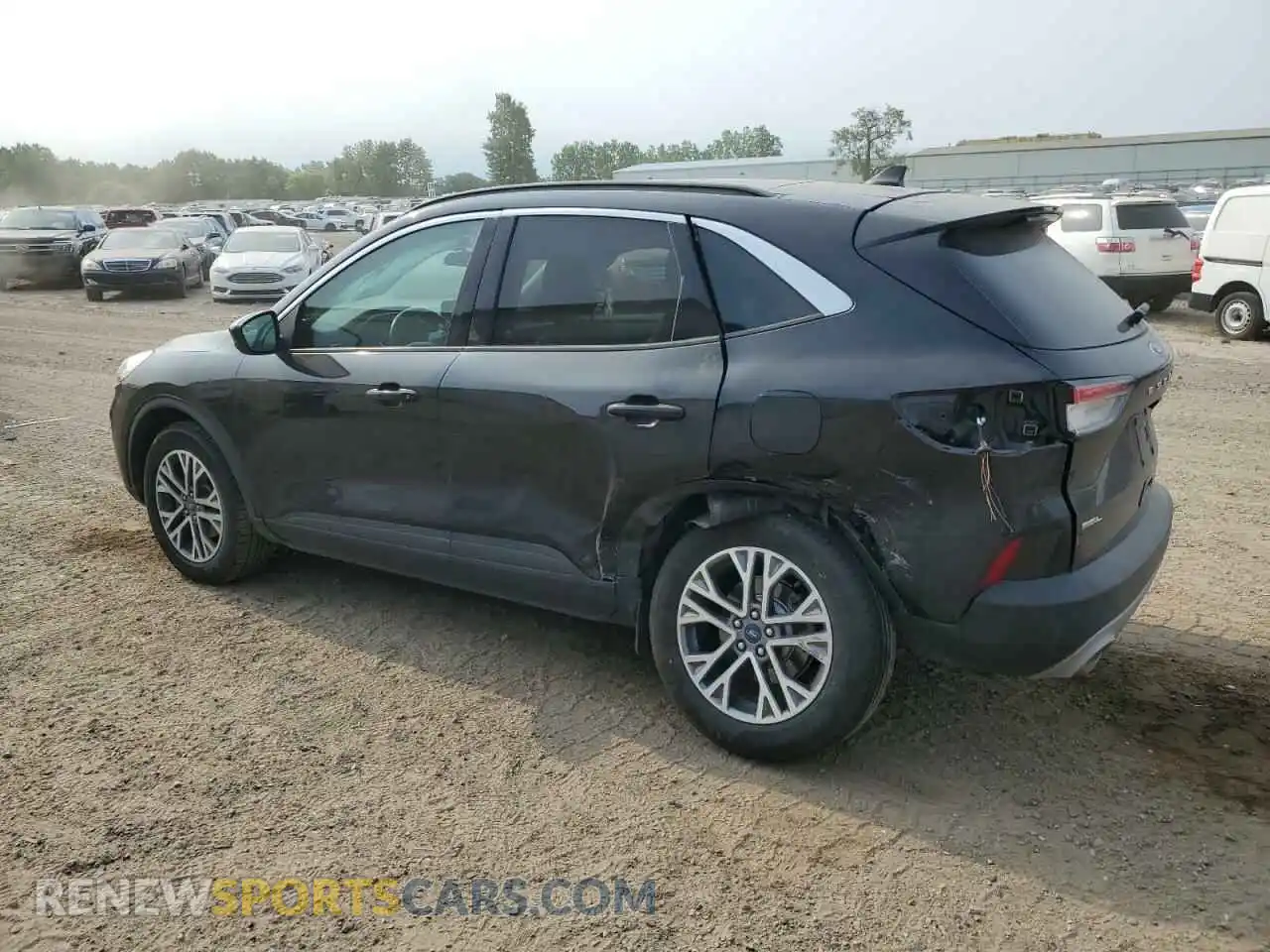 2 Фотография поврежденного автомобиля 1FMCU9H60MUA65018 FORD ESCAPE 2021