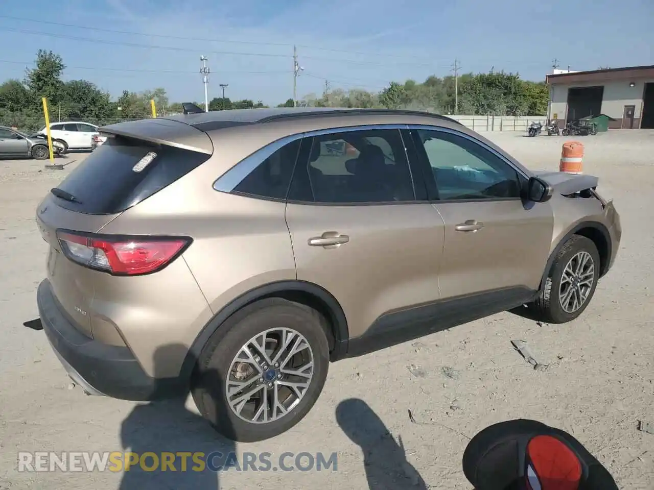 3 Photograph of a damaged car 1FMCU9H60MUB29333 FORD ESCAPE 2021