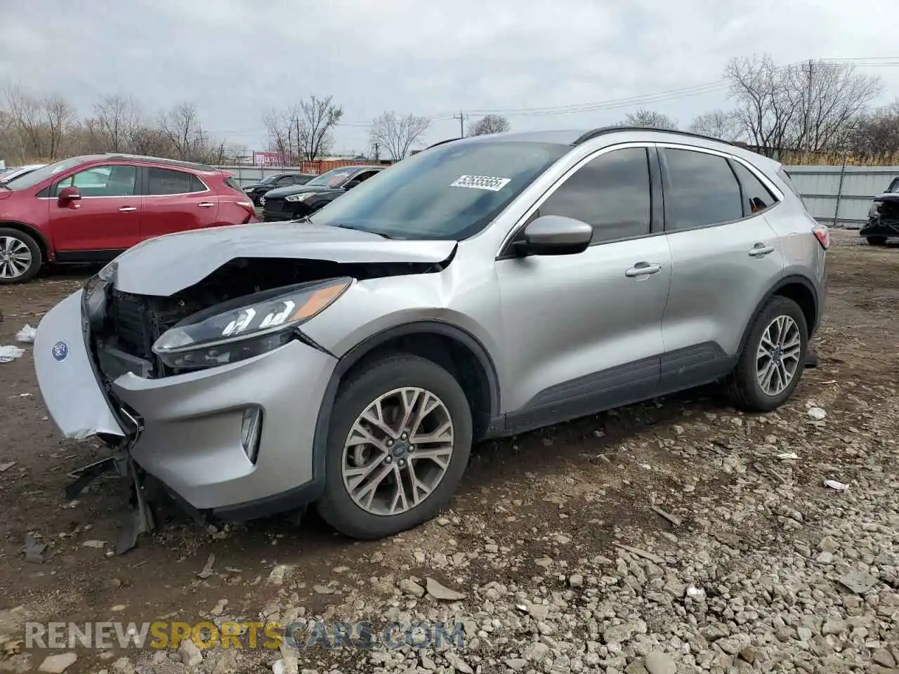 1 Photograph of a damaged car 1FMCU9H61MUA51063 FORD ESCAPE 2021