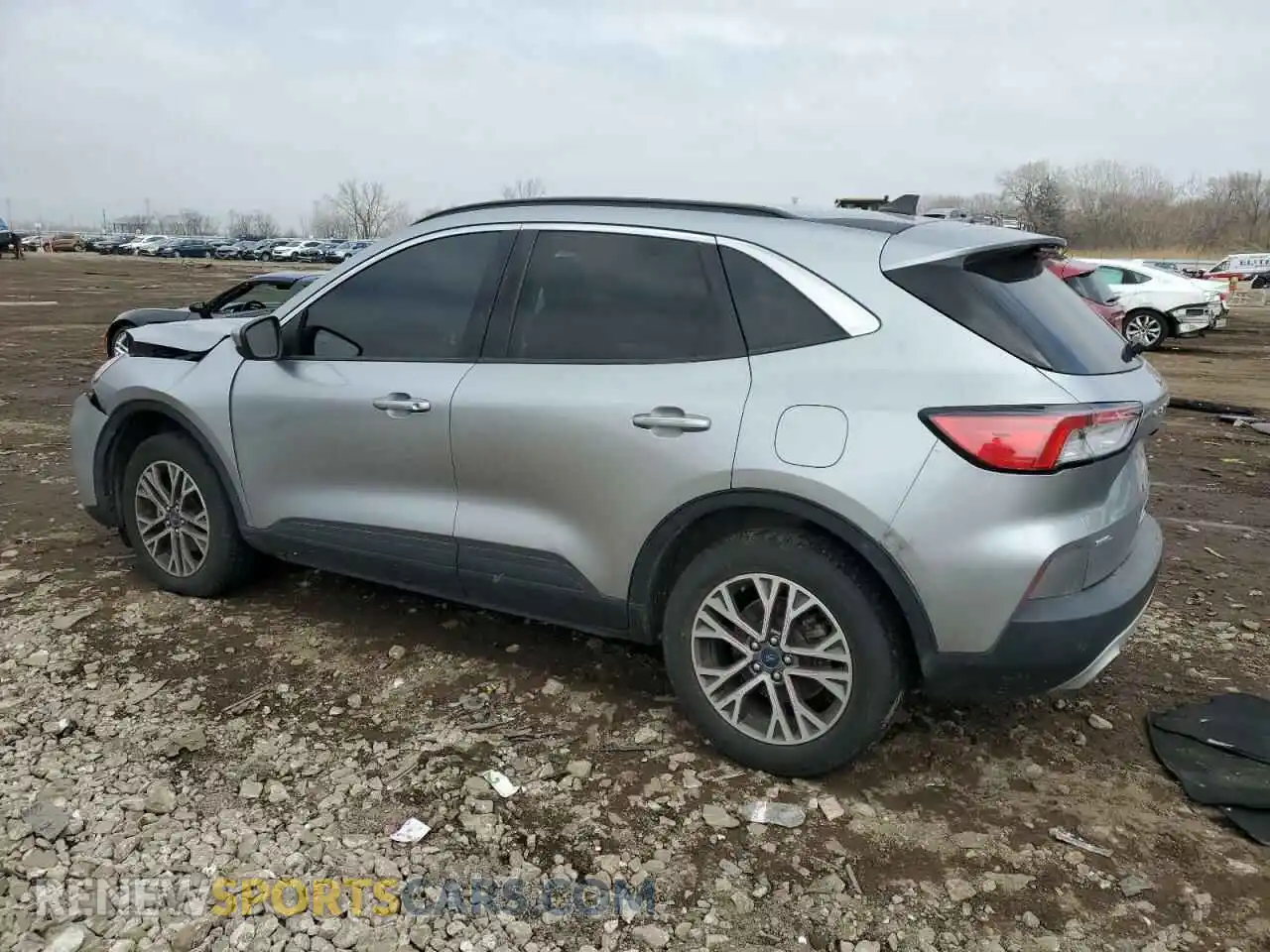 2 Photograph of a damaged car 1FMCU9H61MUA51063 FORD ESCAPE 2021