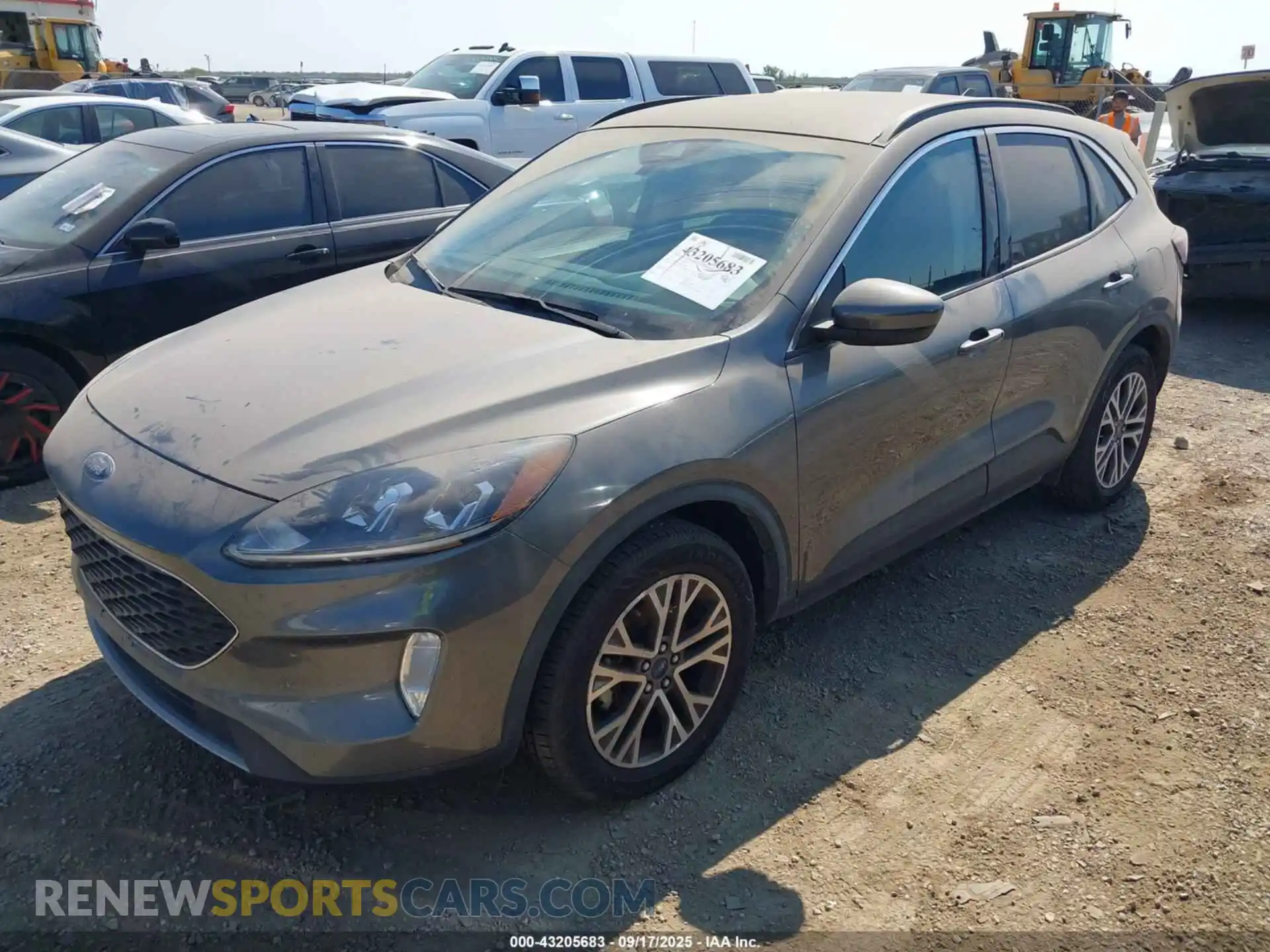 2 Photograph of a damaged car 1FMCU9H62MUA65148 FORD ESCAPE 2021