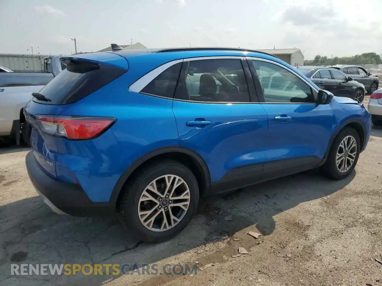 3 Photograph of a damaged car 1FMCU9H63MUA70536 FORD ESCAPE 2021