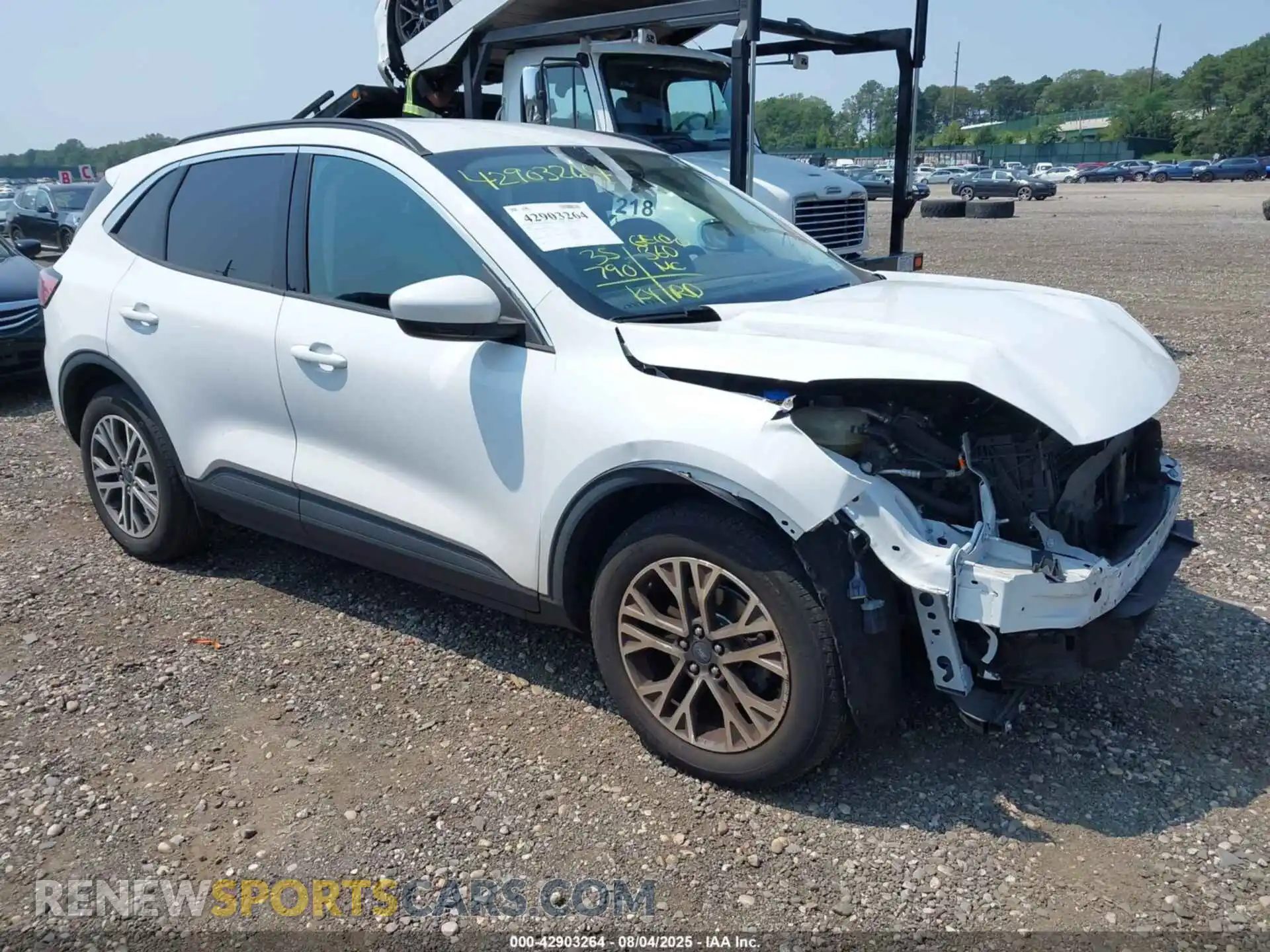 1 Photograph of a damaged car 1FMCU9H63MUB00828 FORD ESCAPE 2021