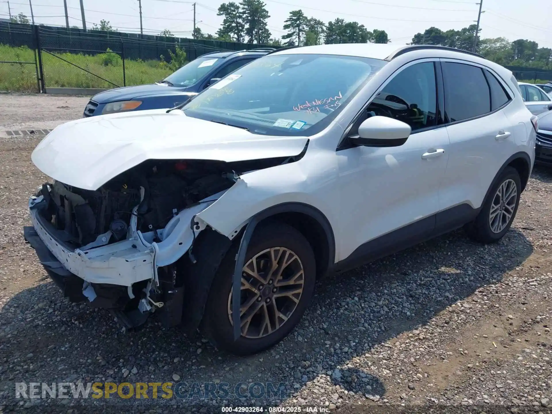 2 Photograph of a damaged car 1FMCU9H63MUB00828 FORD ESCAPE 2021