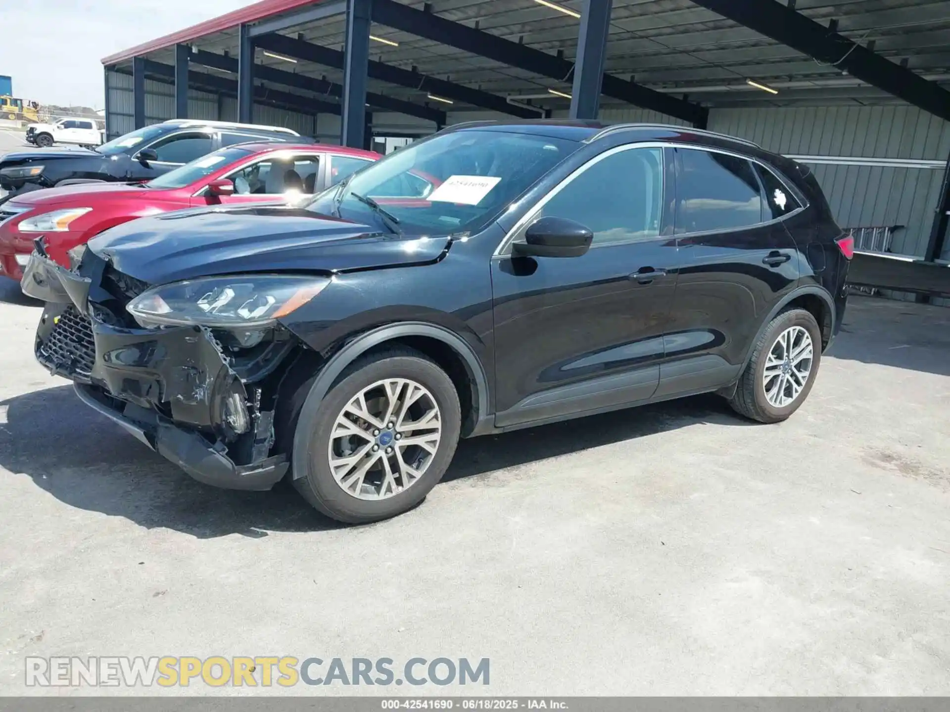 2 Photograph of a damaged car 1FMCU9H63MUB10212 FORD ESCAPE 2021