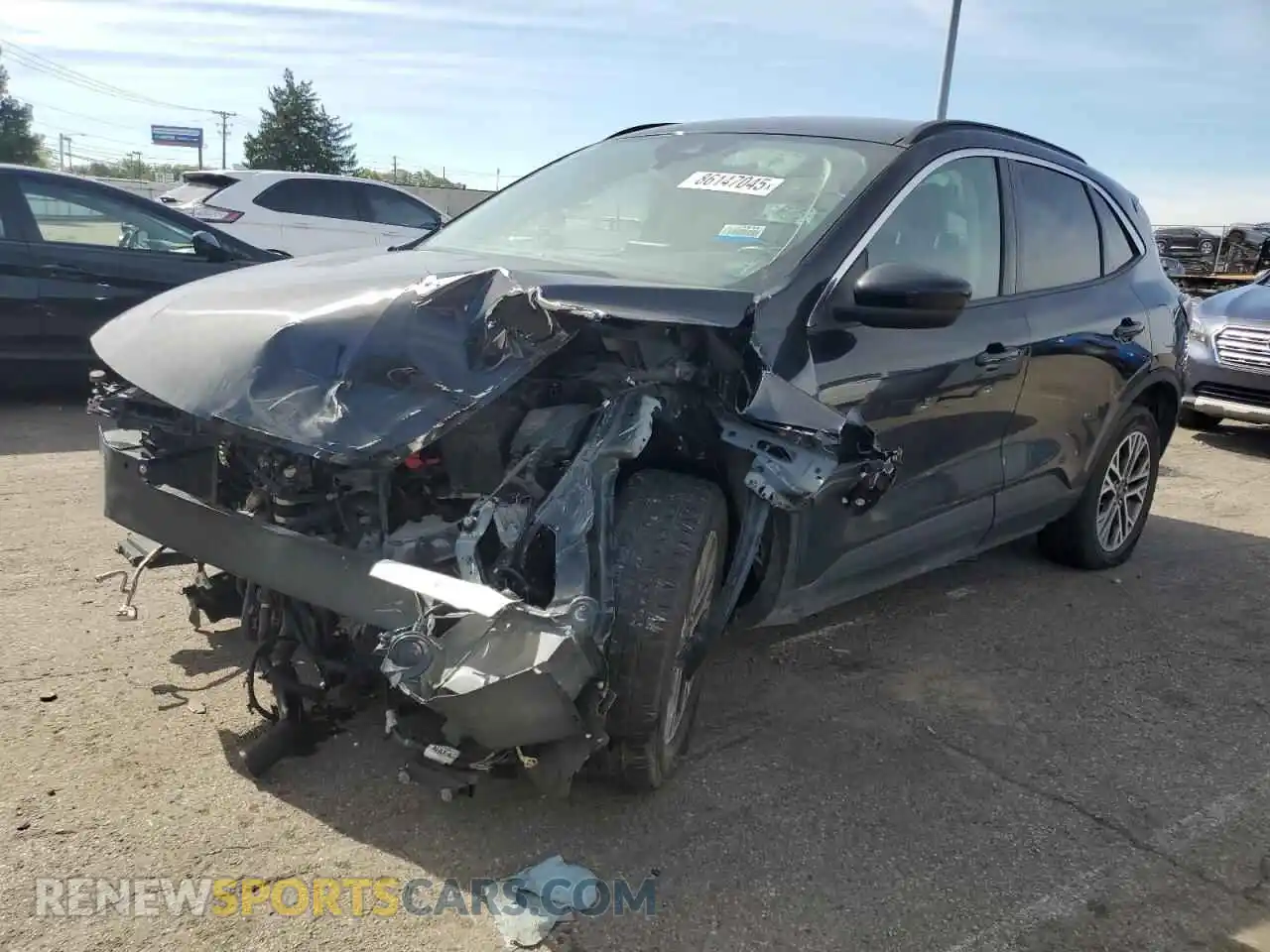 1 Photograph of a damaged car 1FMCU9H64MUA57357 FORD ESCAPE 2021