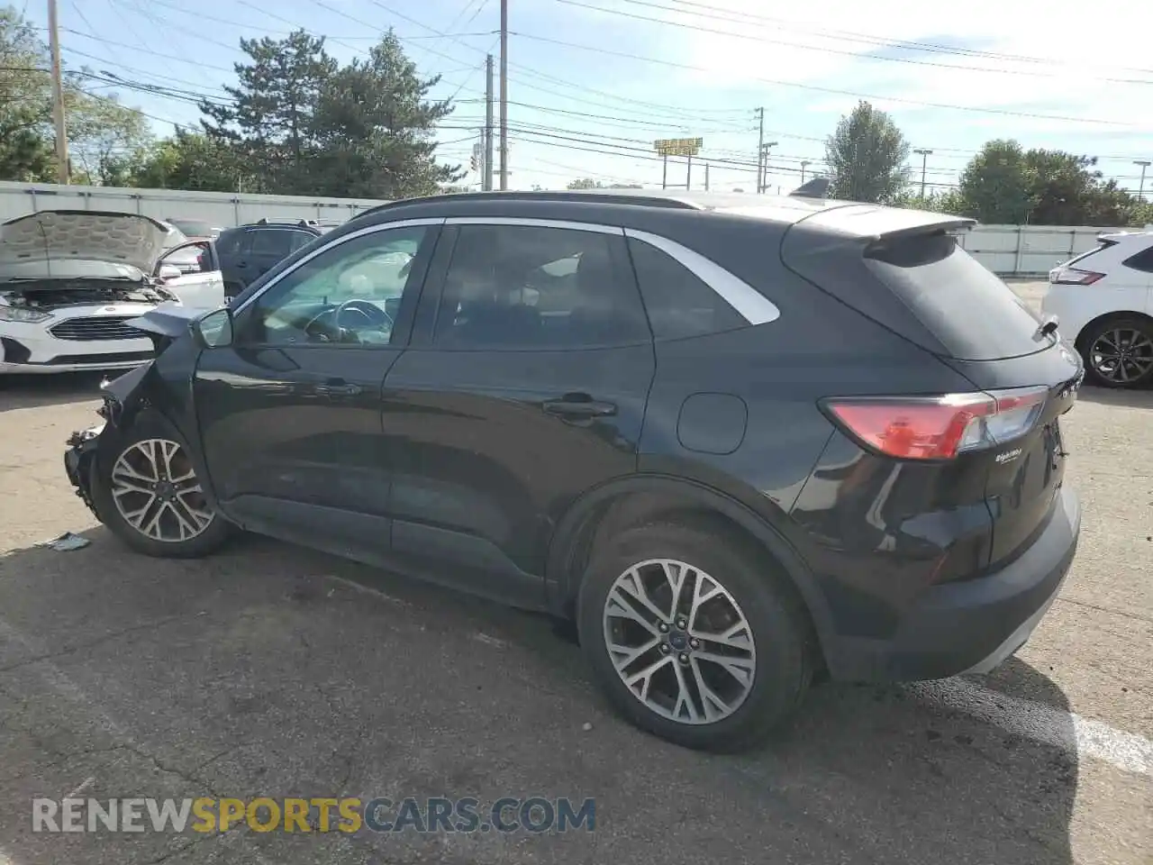 2 Photograph of a damaged car 1FMCU9H64MUA57357 FORD ESCAPE 2021