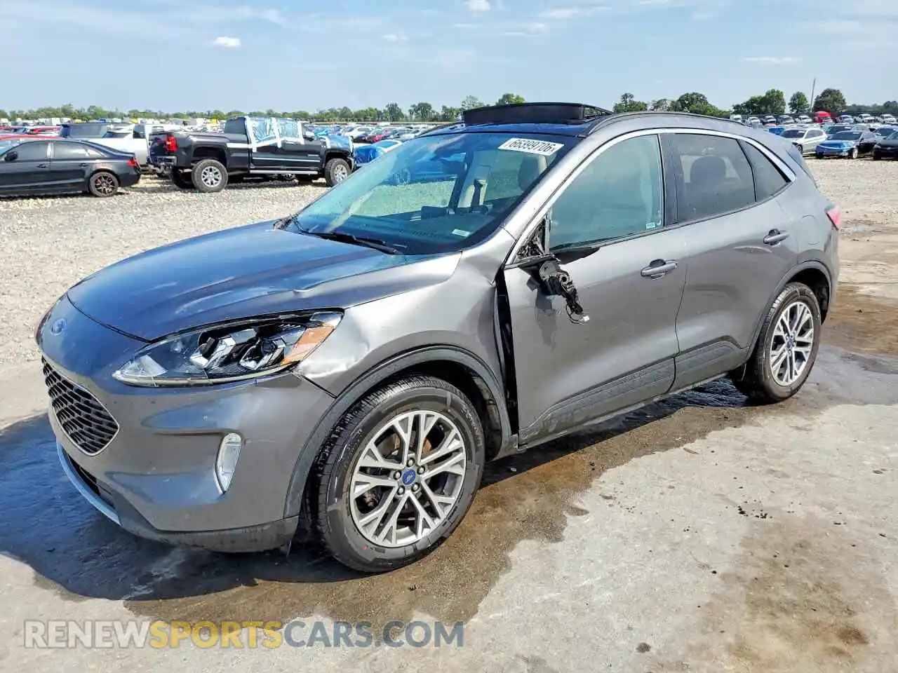 1 Photograph of a damaged car 1FMCU9H64MUA61229 FORD ESCAPE 2021