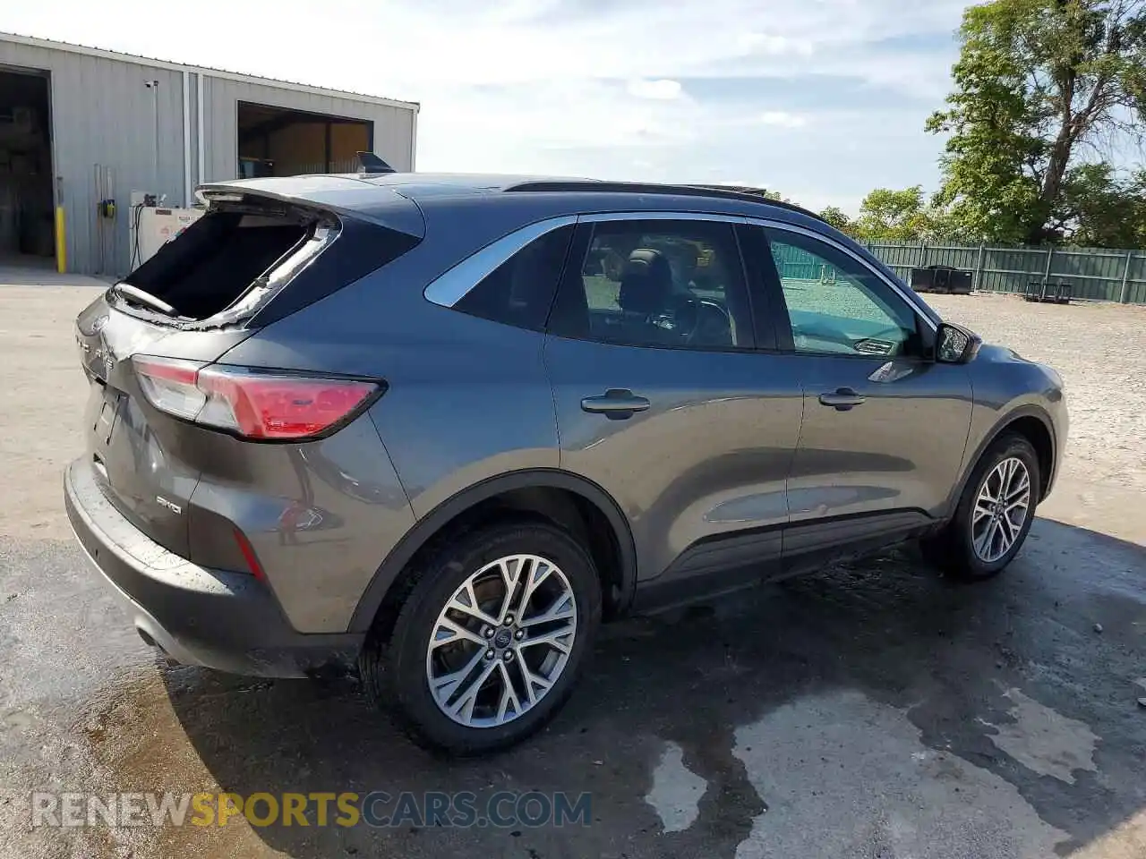 3 Photograph of a damaged car 1FMCU9H64MUA61229 FORD ESCAPE 2021