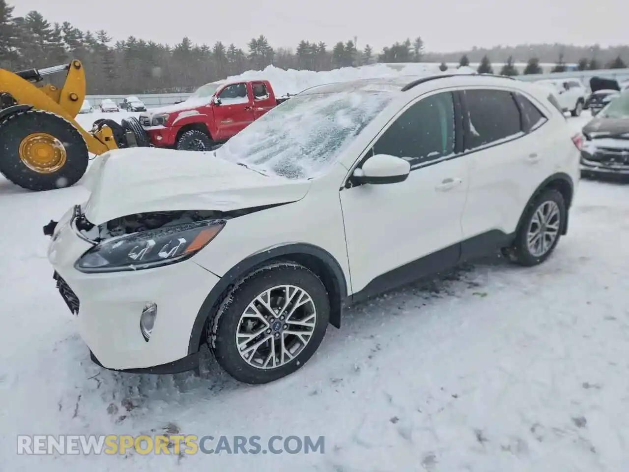 1 Photograph of a damaged car 1FMCU9H66MUA25235 FORD ESCAPE 2021