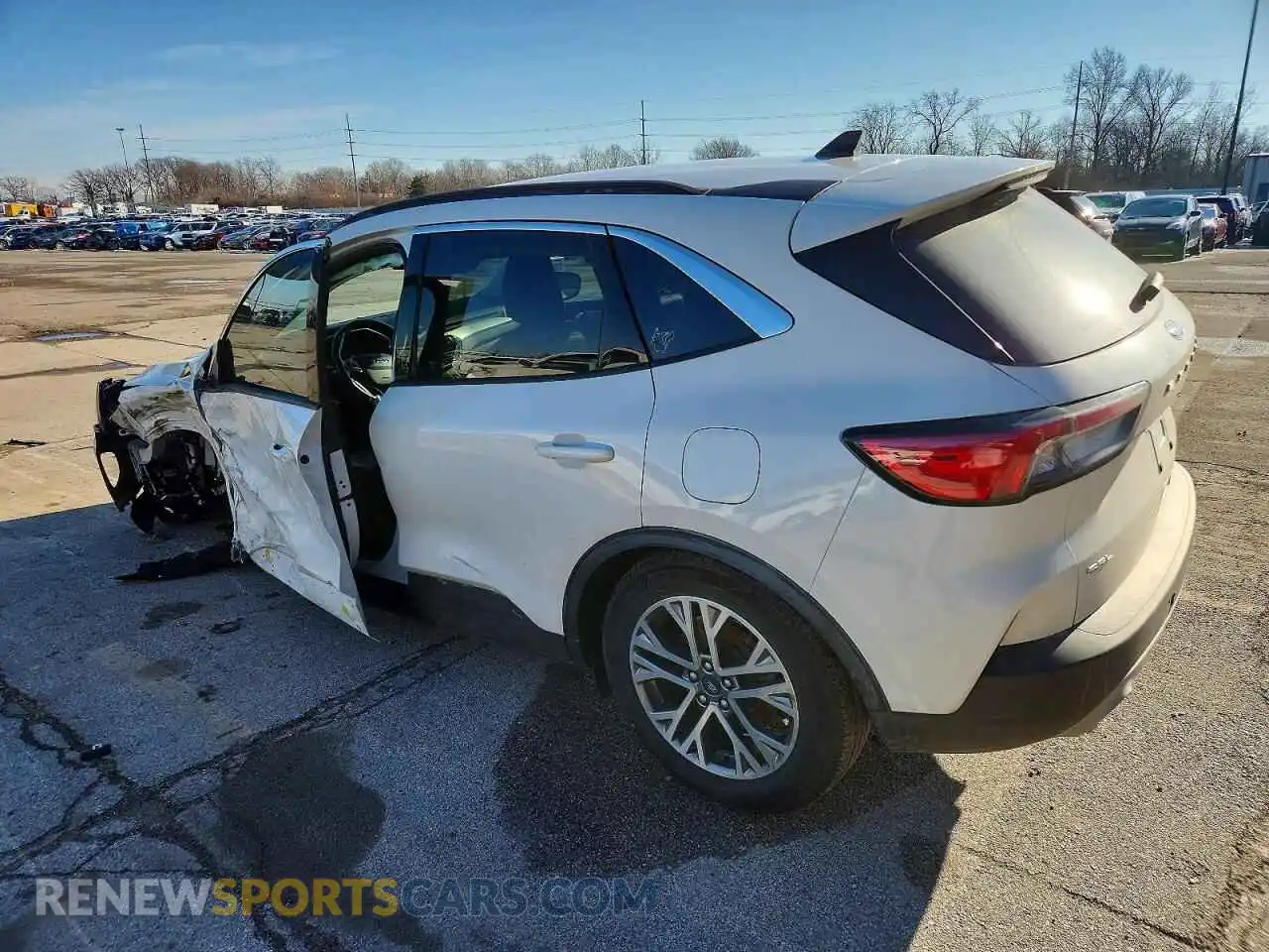 2 Photograph of a damaged car 1FMCU9H67MUA12591 FORD ESCAPE 2021