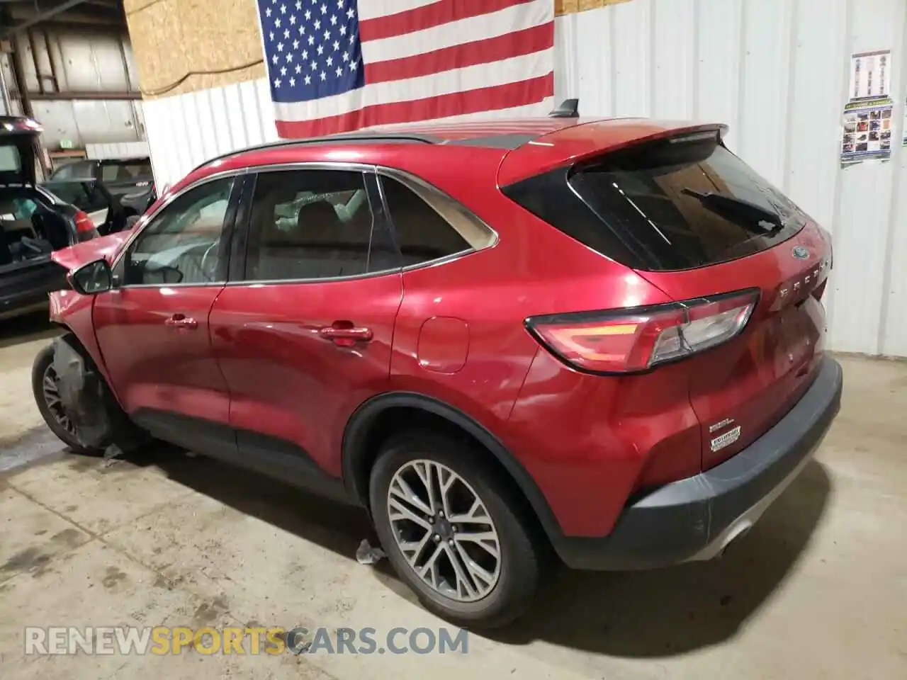 2 Photograph of a damaged car 1FMCU9H67MUA56803 FORD ESCAPE 2021