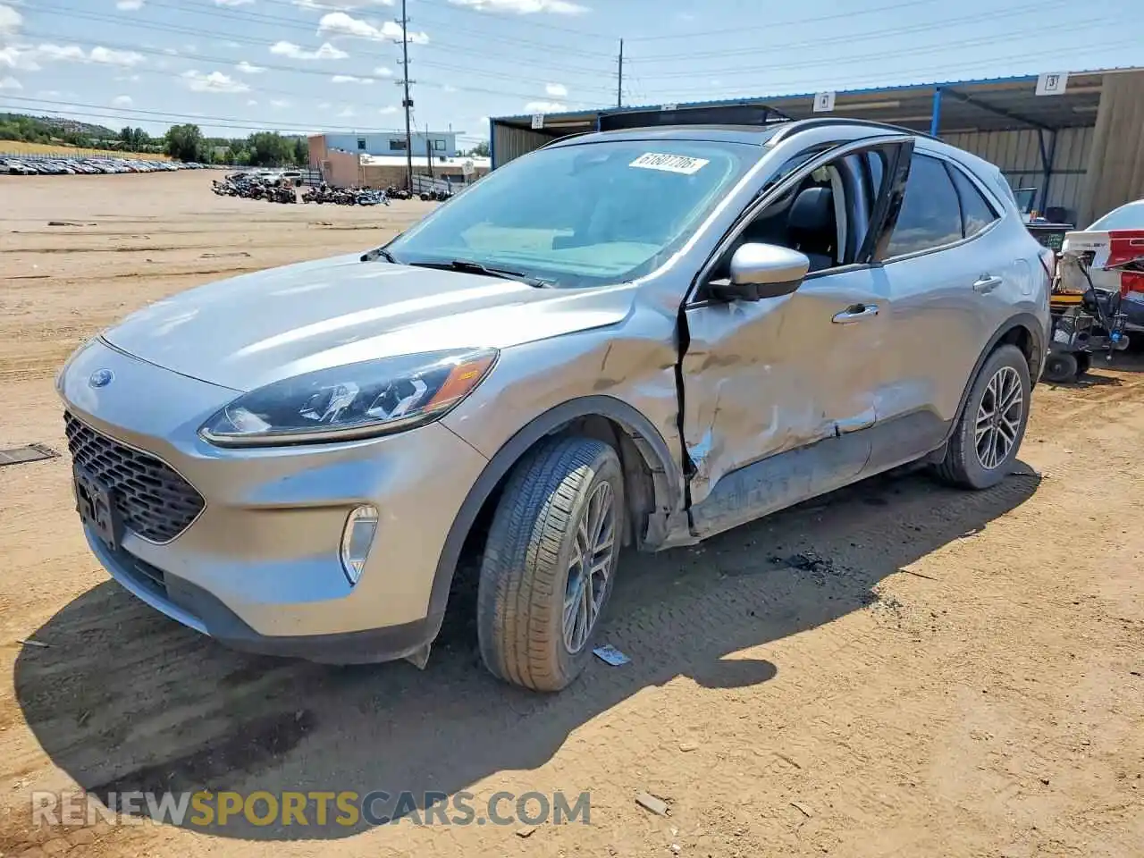 1 fotografías del automóvil dañado 1FMCU9H67MUB07510 FORD ESCAPE 2021