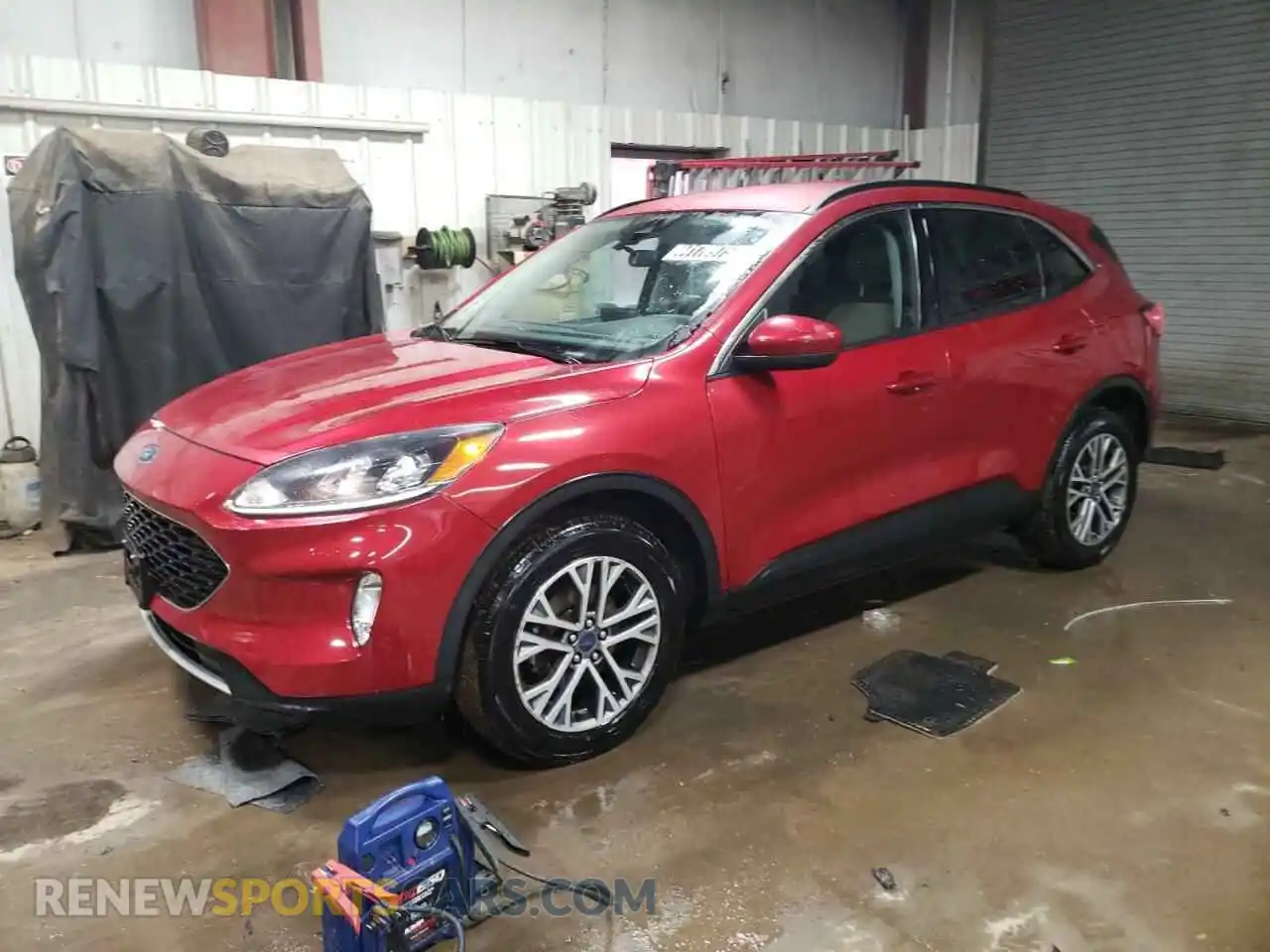 1 Photograph of a damaged car 1FMCU9H68MUA57796 FORD ESCAPE 2021