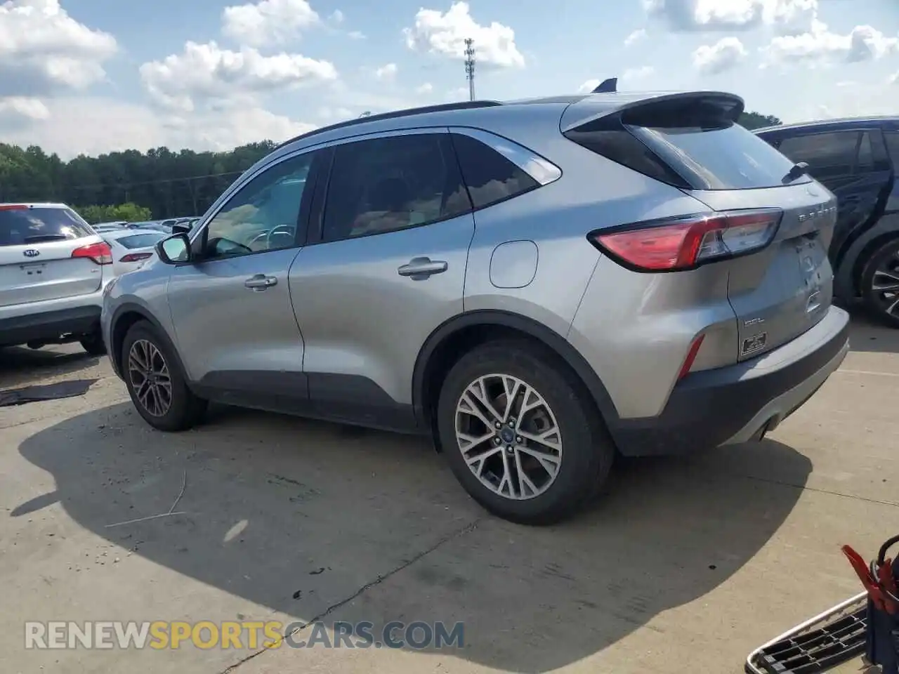 2 Photograph of a damaged car 1FMCU9H69MUB32814 FORD ESCAPE 2021